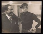 [Photograph of Langston Hughes and Nancy Cunard] recto