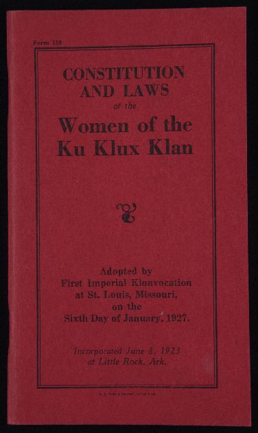 A Brief History of the Women's KKK - JSTOR Daily