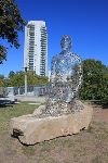 Buffalo Bayou, Tolerance sculptures (Jaume Plensa), Houston, 11.12.2011, 172