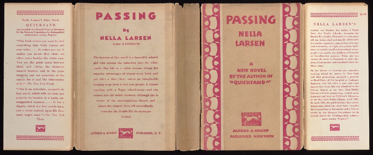 Passing / by Nella Larsen. Yale University Library