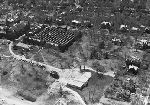 Aerial view of the Pierson-Sage Square area.