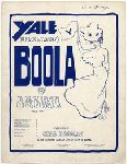 Front cover of "Boola" sheet music.