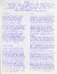 The People's Paper, vol. 2, issue 1: first page from the summer edition.