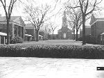 Sterling Divinity Quadrangle looking east toward Marquand Chapel.