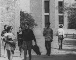 Four newly admitted women to Yale College.
