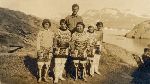 Charles A. Lindbergh with Greenlandiers.