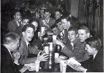 Students at Branford College Beer Party.