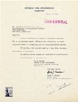 Letter from Harry J. Krould, Deputy Chief, Bureau of Overseas Intelligence, Office of War information, to Frederick Sherwood Dunn, Director of Yale Institute of International Studies.