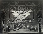 Harbor scene from Dido and Aeneas, staged by the Yale School of Drama.