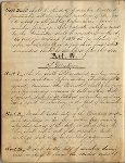 Beethoven Society Constitution starting with Article IV, page 1.