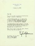 Letter from President Lyndon B. Johnson to Cyrus R. Vance.