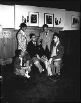 Five African American students in Yale College.