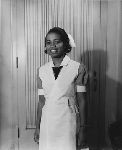Armatha A. Thompson, an African-American student from Mound Bayou, Mississippi, in the Yale School of Nursing.