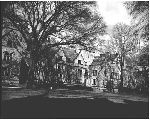 Saybrook College courtyard.