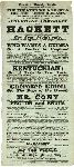 Playbill for Who Wants a Guinea Or, A Yankee in England, featuring Mr. Hackett at the Theatre Royal, Dublin, Ireland.