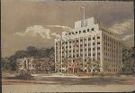 Security Insurance Company of New Haven building at 155 Whitney Avenue; pastel rendering.