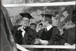 Robert Venturi and Mikhail Baryshnikov at Commencement.