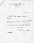 Cover letter from Olmtead Brothers to George Dudley Seymour for a list of proposed additions to the New Haven Park System.