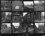 Contact sheet of photographs of May Day and Black Panther activities.