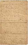 Petition to the students of Yale College from Joseph Johnson an Indian of the Mohegan Tribe.