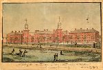 A View of the Buildings of Yale College at New Haven." Published April 6th 1807 by A. Doolittle & Son / College Street / New Haven.