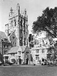 Wrexham Tower from the Branford Cour.