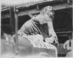 Charles A. Lindbergh; location unidenfied; 1927.