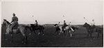 People playing polo in the Soviet Union.