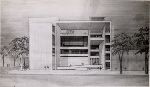 Art & Architecture Building, York Street elevation.