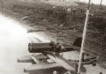 Charles A. Lindbergh and Anne Morrow Lindbergh, Pacific Survey Flight, Aklavik, Northwest Territories, Canada, August 7, 1931.