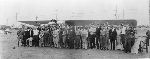 Ryan Aircraft employees with the "Spirit of St. Louis," San Diego, CA, early May 1927.