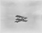 Charles A. Lindbergh testing a friend's plane at Lambert Field, St. Louis, June 2, 1925.