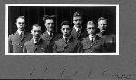 Charles A. Lindbergh (3d from r.) in the University of Wisconsin Rifle Team.