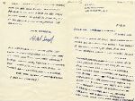 Letter from Robert Lowell to Anne Morrow Lindbergh.