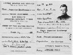Charles A. Lindbergh. U.S. Army Air Service certificate of appointment to rank of Second Lieutenant. April 15, 1925.