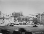 Trumbull College under construction.