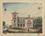 Elevation for residence of John P. Norton, New Haven, by Henry Austin.