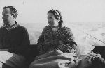 Charles A. Lindbergh and Anne Morrow Lindbergh on Florida trip. 1940.