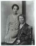 Anne Morrow Lindbergh and her mother, Elizabeth Cutter Morrow, 1927.