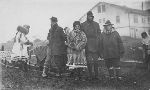 Charles A. Lindbergh and Anne Morrow Lindbergh, Pacific Survey Flight. Point Barrow, AK; August 9, 1931.