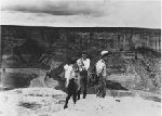 Anne Morrow Lindbergh and Charles A. Lindbergh exploring New Mexico.