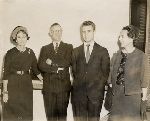 Mrs. John Hay Whitney, Paul Mellon, Timothy Mellon, and Mrs. A. Whitney Griswold.