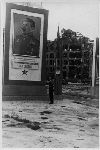 Street poster of Joseph Stalin.