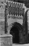 York Street entrance to Sterling Memorial Library.