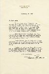 Letter from Eleanor Roosevelt to Anne Morrow Lindbergh.