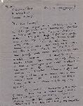 Letter from Stephen Spender to Anne Morrow Lindbergh.