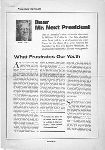 Dear Mr Next President" published as Newsday Specials.