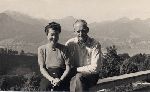 Charles A. Lindbergh and Anne Morrow Lindbergh in Bavaria.