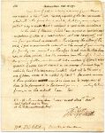 Letter to Eli Whitney from Thomas Jefferson.
