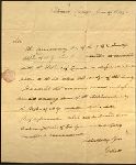 Letter from Union College, information regarding date on key. G.B. Natt